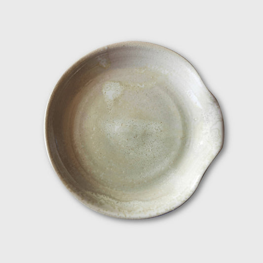 Porte Cuiller Spoonrest Repose cuillere blanc fait au tour aix en provence france luxe artisan