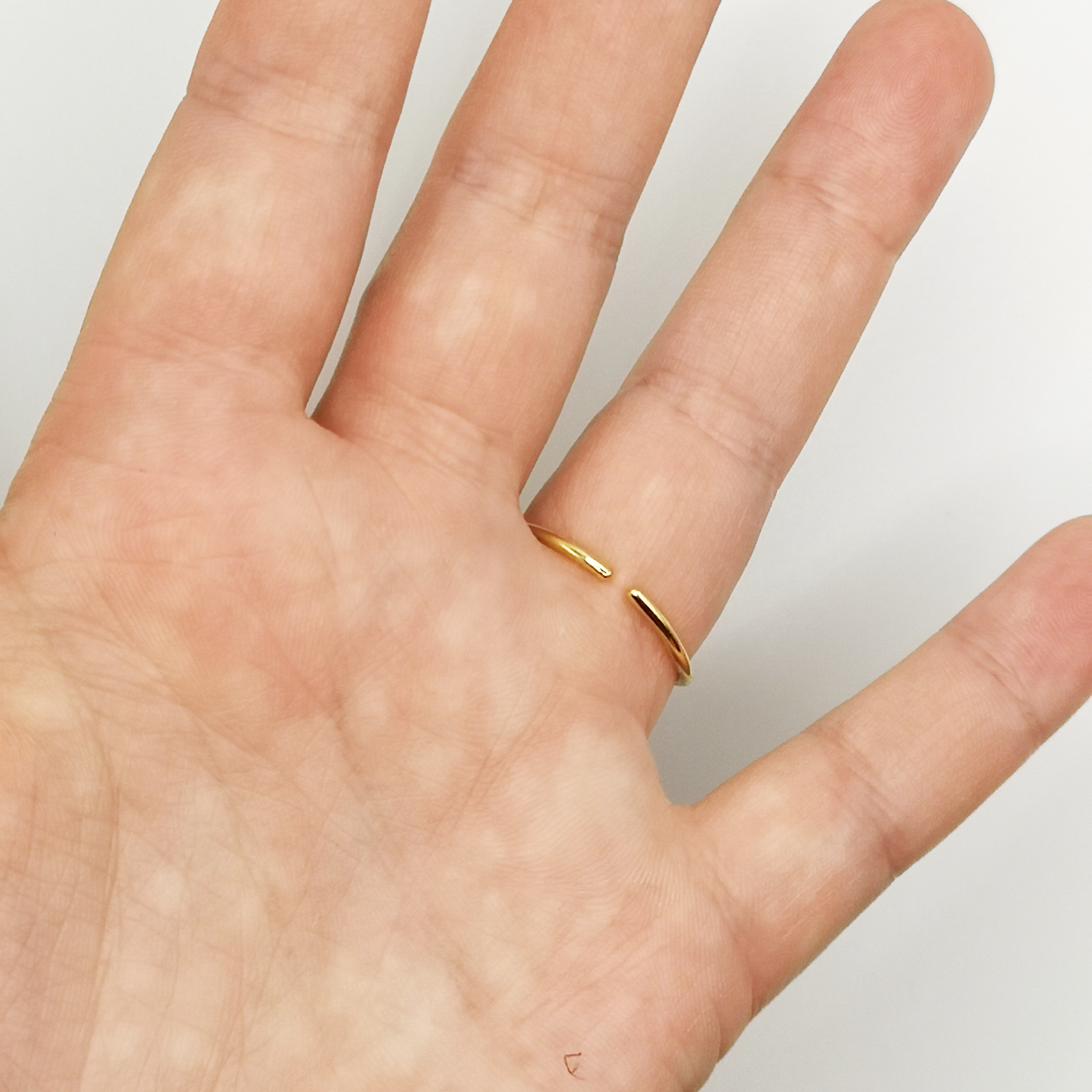 Bague anemone des bois fleur blanc artisan francais aix en provence