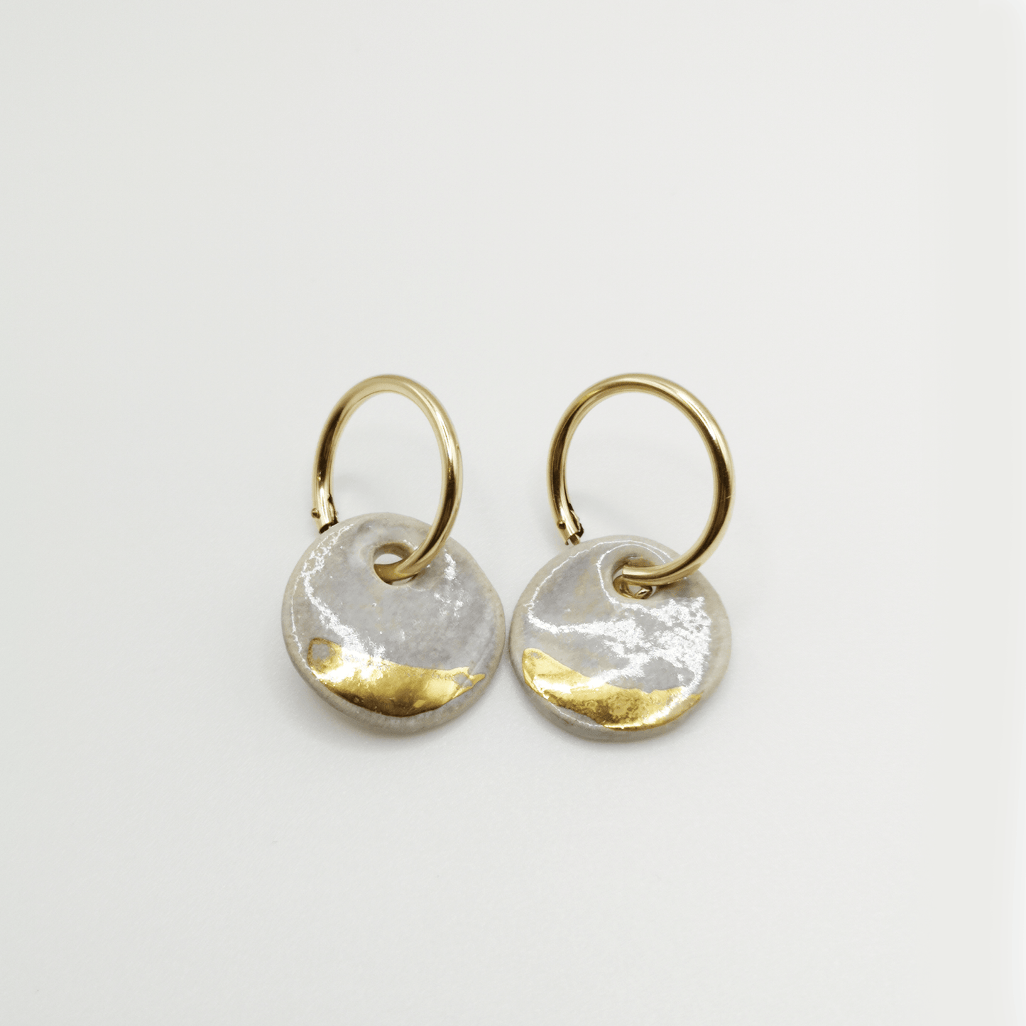 Boucles d'oreilles nacre pour femme Corinne Ceramique