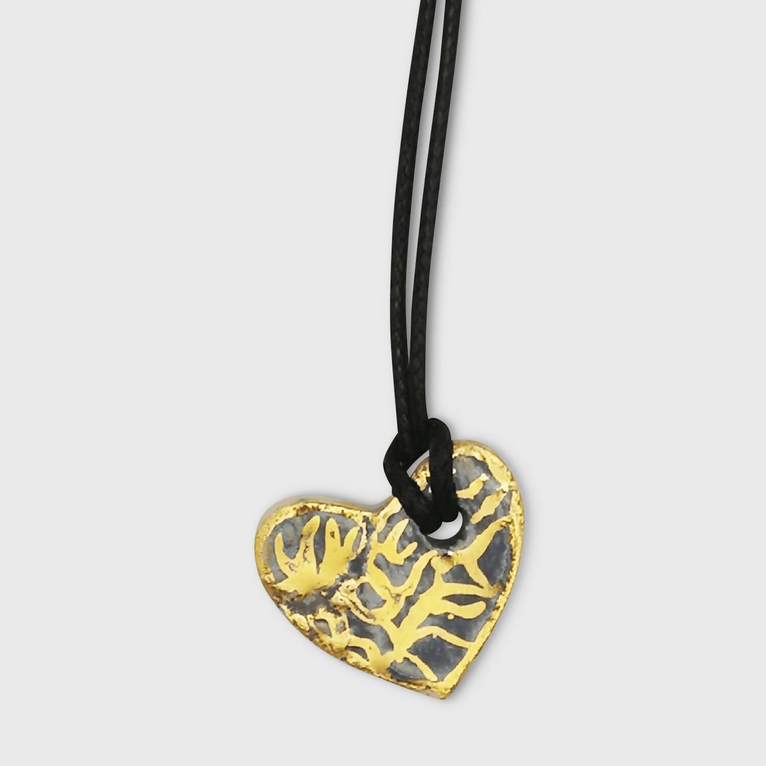 Coeur bleu collier pour femme ou ado Corinne Ceramique Bijoux Luxe Aix en Provence