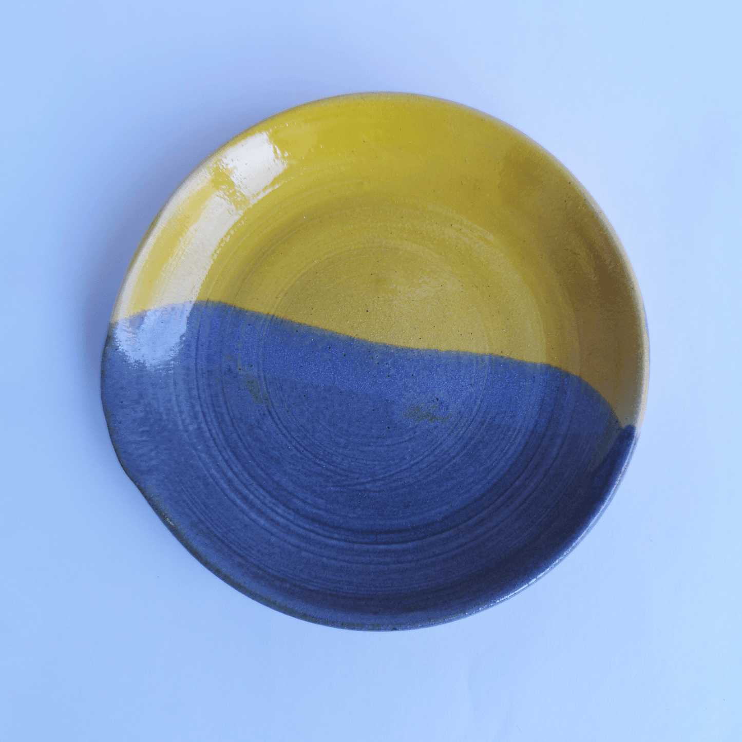 Repose Cuillère Bleu et Jaune