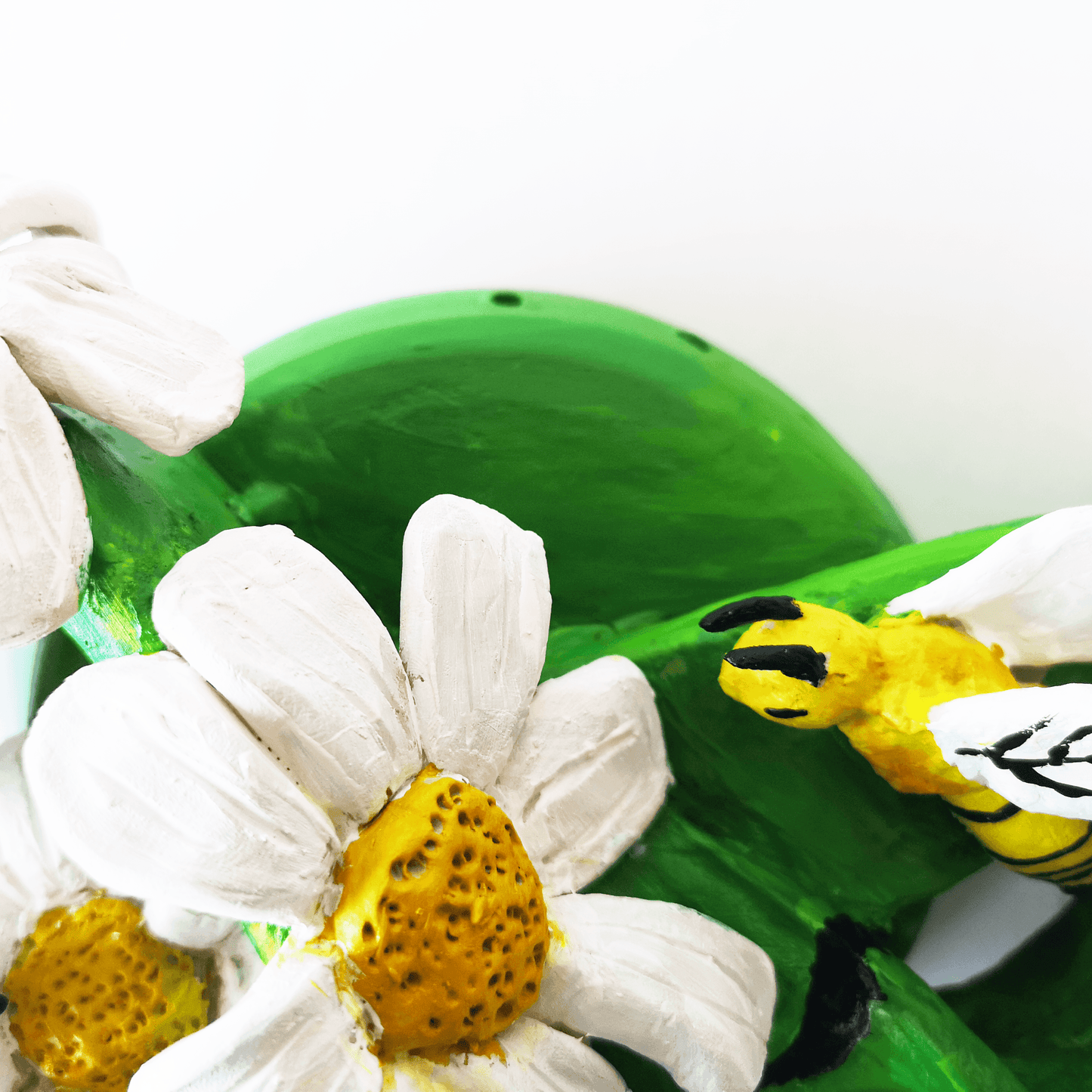 Sculptur Bee Abeille Infinity Fleur Marguerite Ecologie