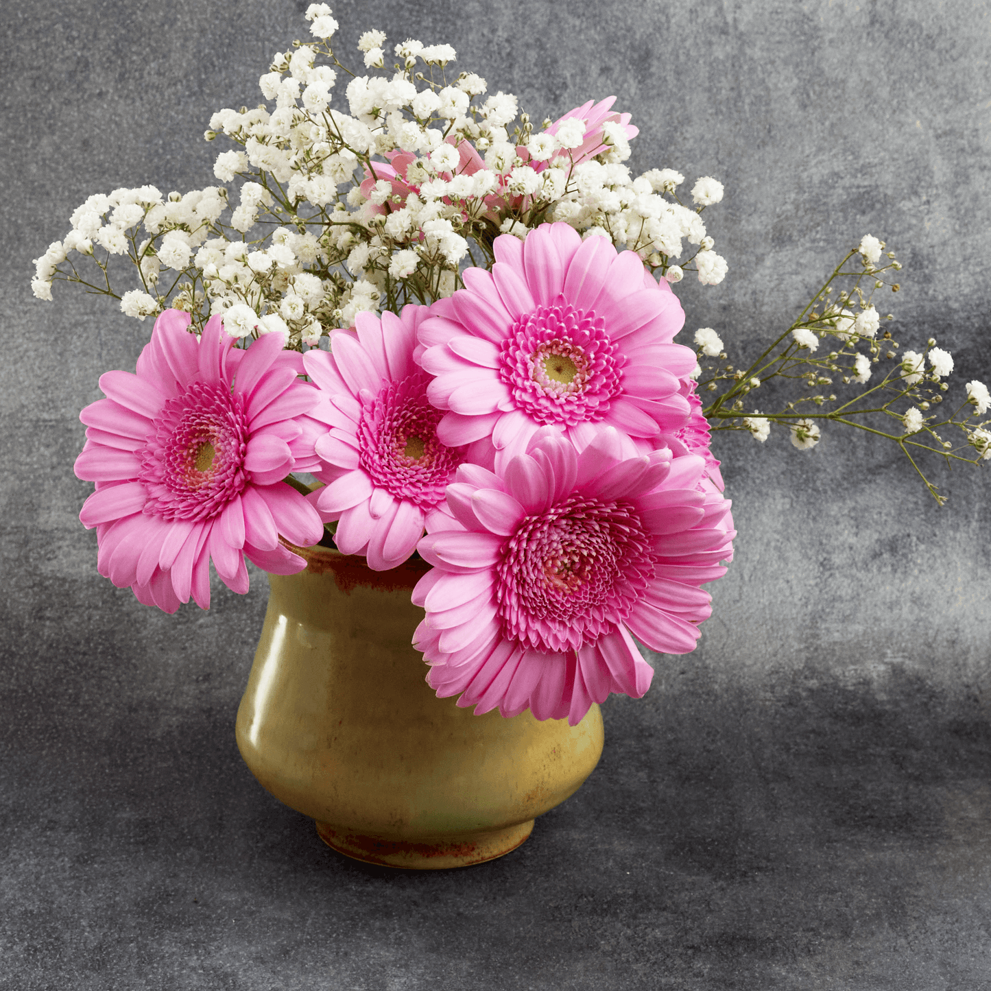 Vase vert marron artisan fleur tour potier aix en provence luxe