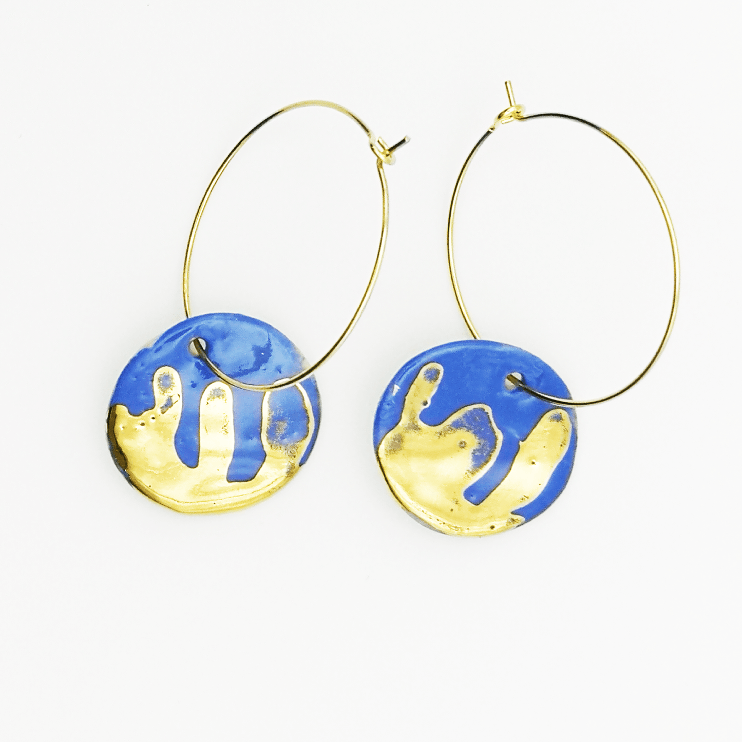 Boucles-d-oreilles-bleu-Klein-matisse-pendante-pour-femme