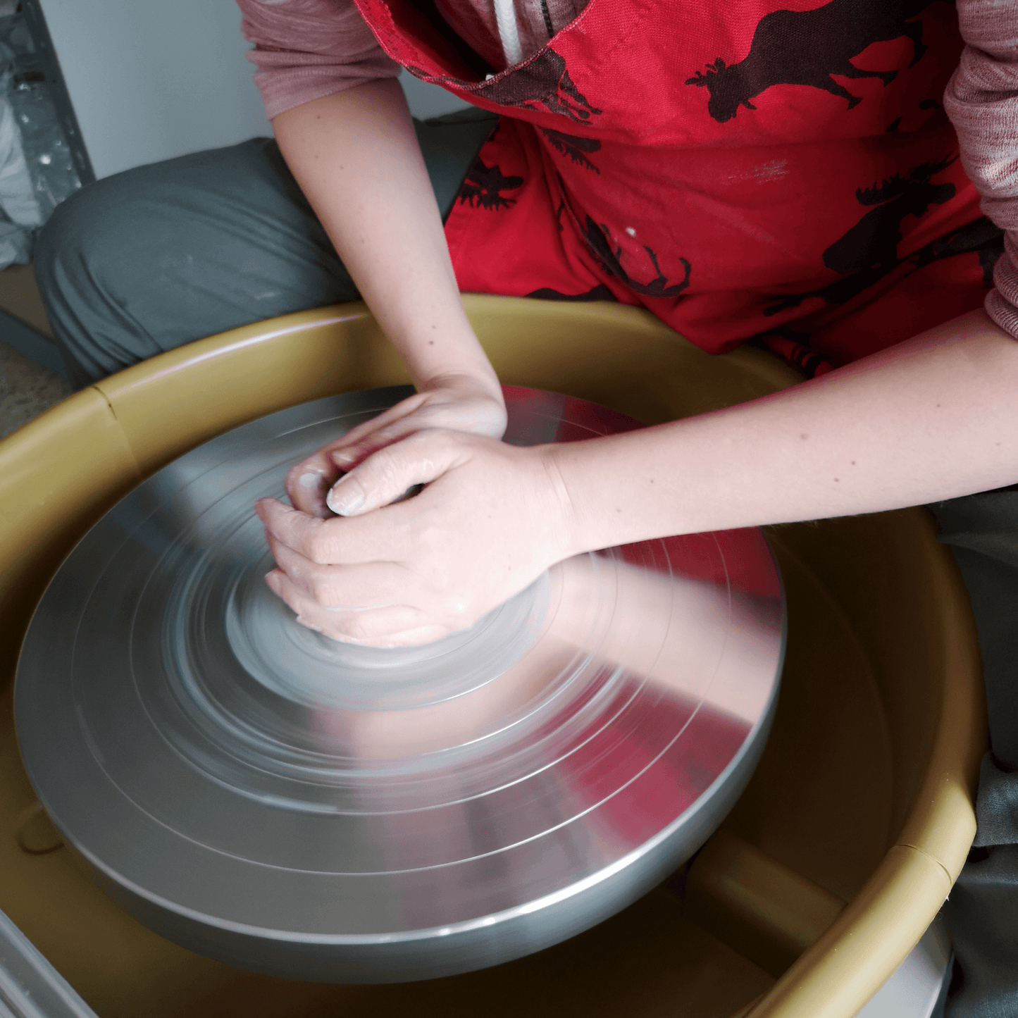 Tour de potier Vaisselles Corinne Ceramique