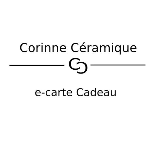 Carte cadeau bijoux fantaisie fait main